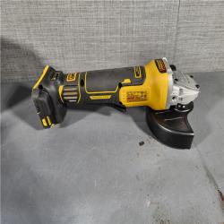 HOUSTON LOCATION - AS-IS DEWALT 20V XR Cordless 4-1/2. in. to 5 in. Variable Speed Angle Grinder (Tool Only)