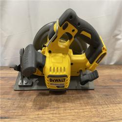 AS-IS DEWALT FLEXVOLT 60V MAX Cordless Brushless 7-1/4 in. Circular Saw with Brake (Tool Only)