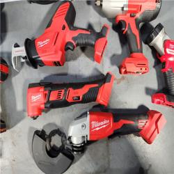 HOUSTON LOCATION - AS-IS M18 18-Volt Lithium-Ion Cordless Combo Kit (9-Tool) with (2) Batteries, Charger, and Tool Bag