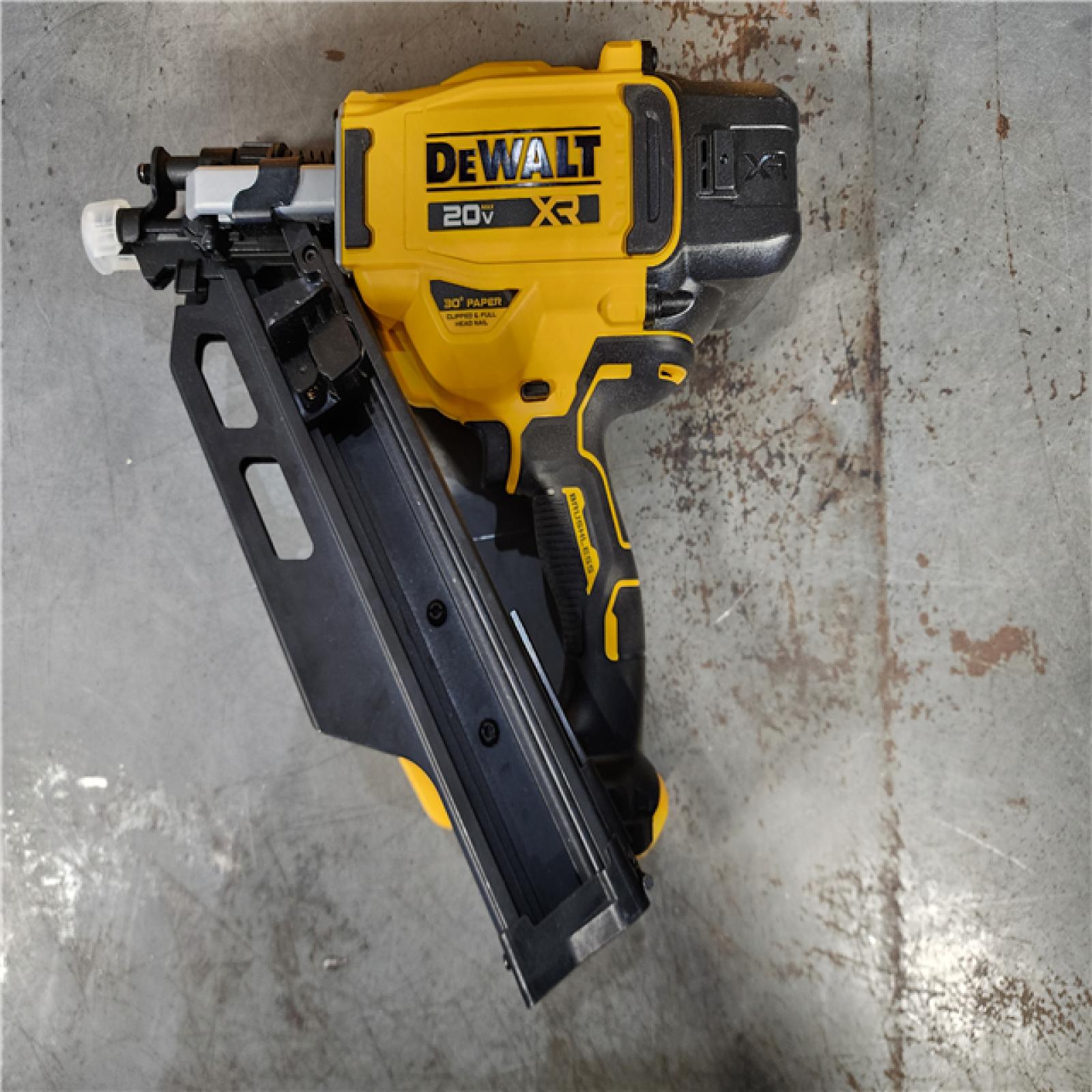 HOUSTON LOCATION - AS-IS DEWALT 20-Volt 30Â° Cordless Framing Nailer (Tool-Only)