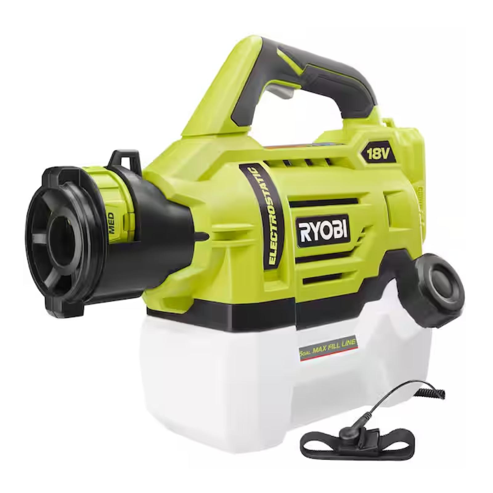 NEW! - RYOBI ONE+ 18V Cordless Electrostatic 0.5 Gal. Sprayer (Tool Only) -(2 UNITS)