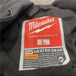 AS-ISMilwaukee M12â„¢ Heated Hoodie Black Large - by International Tool