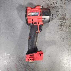 HOUSTON LOCATION - AS-IS (APPEARS LIKE NEW) Milwaukee M18 18V Fuel 1/2  Mid-Torque Impact Wrench Cordless Lithium-Ion Brushless with Friction Ring 2962-20