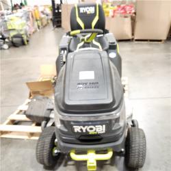 Dallas Location - As-Is RYOBI 80V HP Brushless 42 in. Battery Electric Cordless Riding Lawn Tractor( TOOL ONLY)