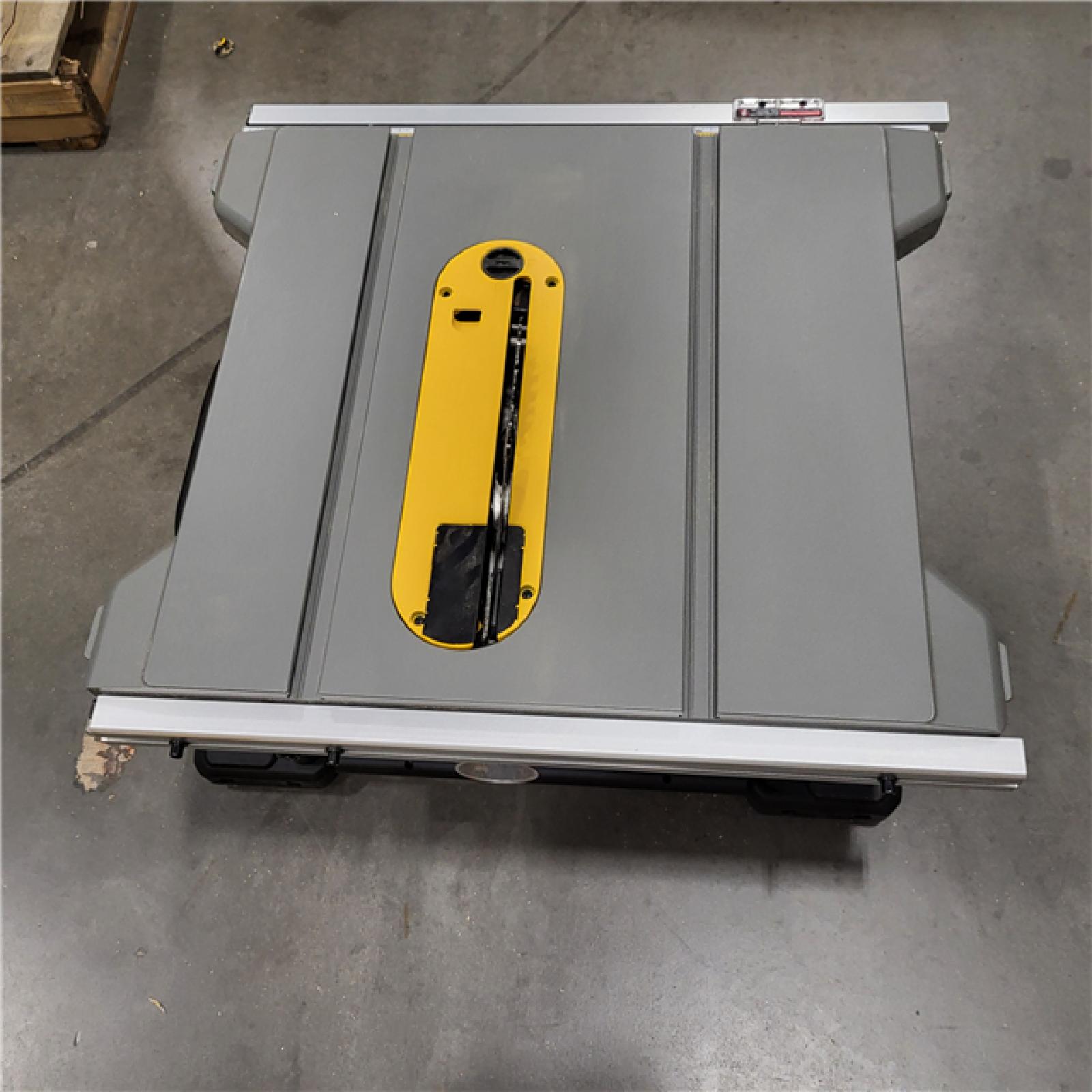 AS-IS 15 Amp Corded 8-1/4 in. Compact Portable Jobsite Tablesaw (Stand Not Included)