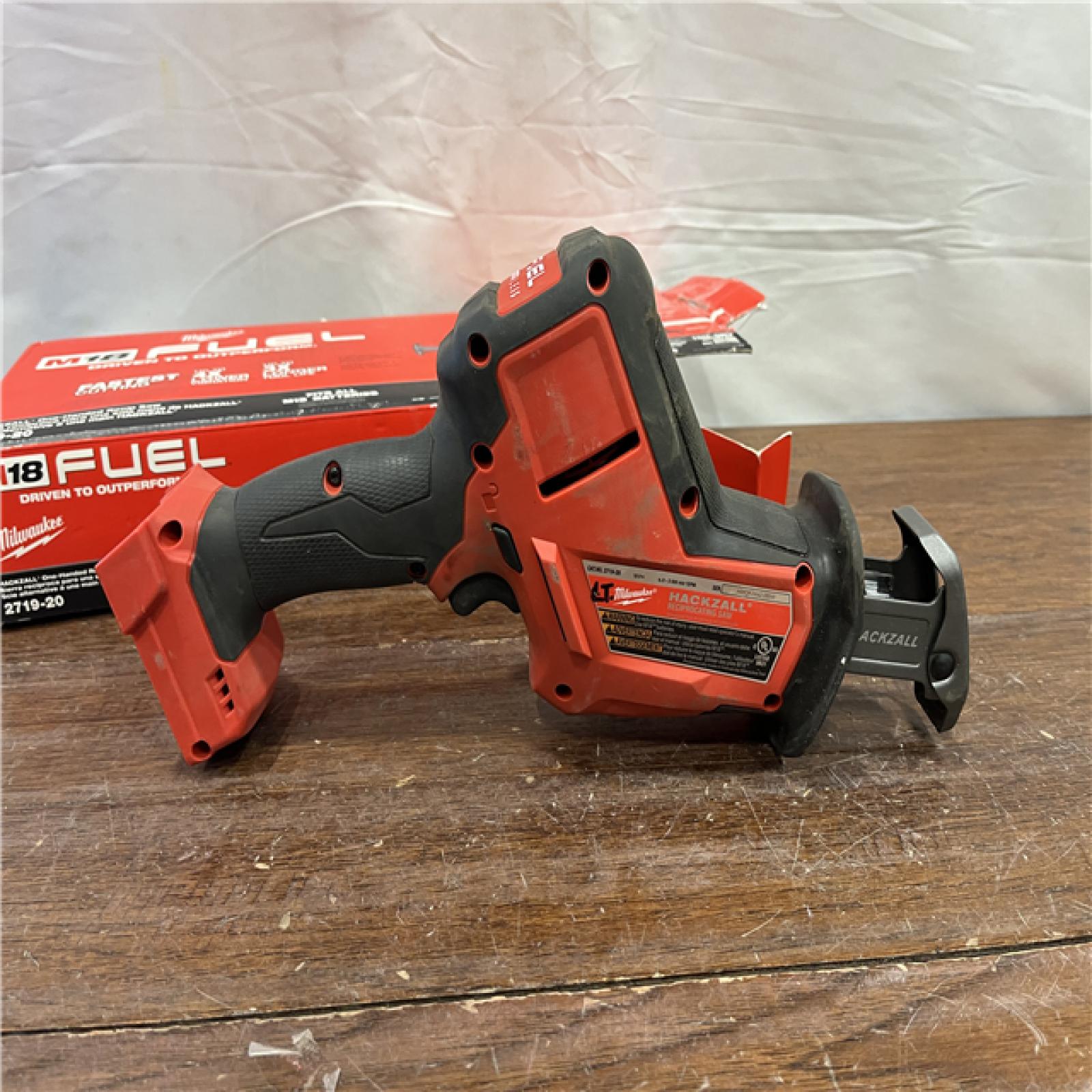 AS-ISM18 FUEL 18V Lithium-Ion Brushless Cordless HACKZALL Reciprocating Saw (Tool-Only)