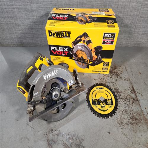 HOUSTON LOCATION - AS-IS DeWALT Flexvolt Max 7-1/4  60V Brushless Circular Saw DCS578B (Bare Tool)