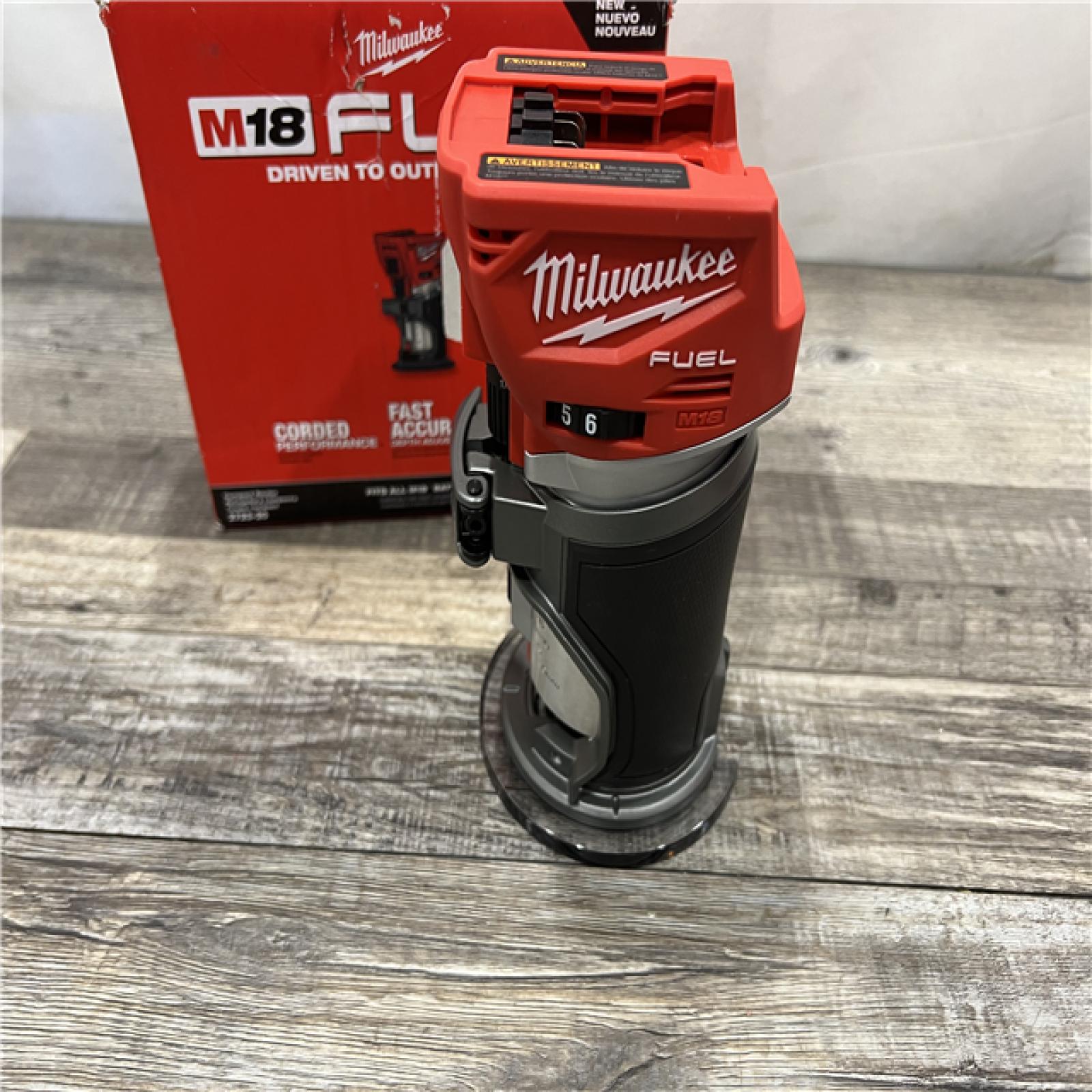 AS-IS Milwaukee M18 FUEL Compact Router Bare