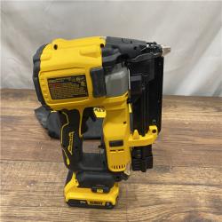 AS IS DeWalt DCN623D1 20-Volt MAX Atomic Compact Cordless Pin Nailer Kit  Brushless Motor  23 Gauge  Battery - Quantity 1