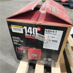 Dallas Location - As-Is Lincoln Electric Weld Pak 140 HD Wire-Feed Welder