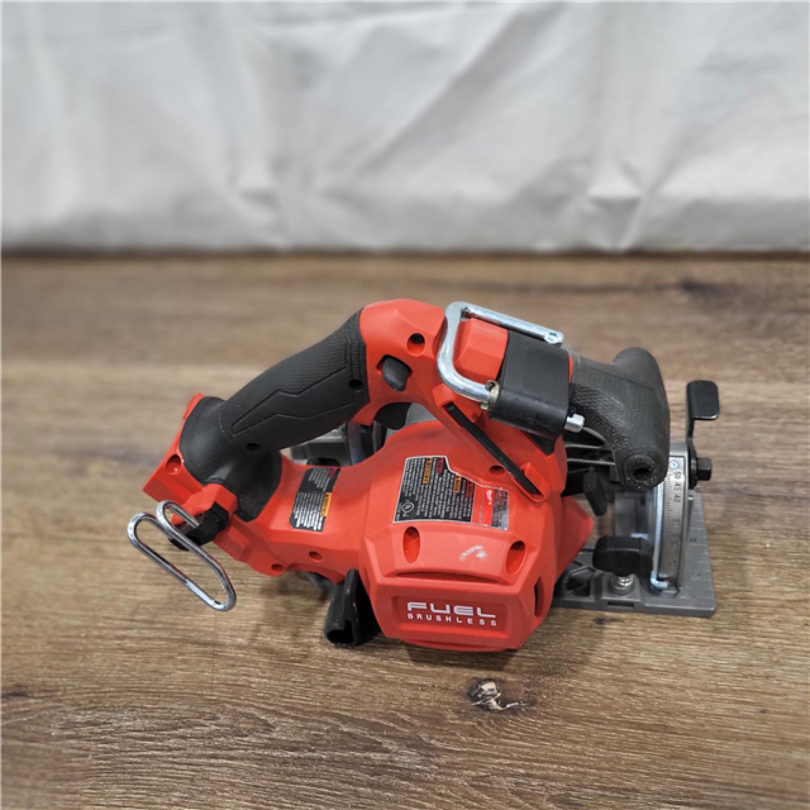 AS-IS M18 FUEL 18V Lithium-Ion Brushless Cordless 6-1/2 in. Circular Saw (Tool-Only)