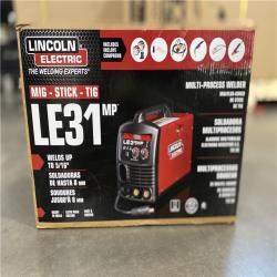 NEW! - Lincoln Electric 140 Amp LE31MP Multi-Process Stick/MIG/Flux-Core/TIG, 120V, Aluminum Welder