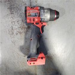 HOUSTON LOCATION - AS-IS Milwaukee 2904-22 Hammer Drill Driver Kit with Batteries  Charger & Tool Case  Red