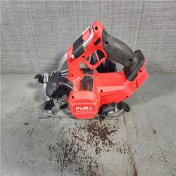 HOUSTON LOCATION - AS-IS Milwaukee M18 FUEL 18V Lithium-Ion Brushless Cordless 7-1/4 in. Circular Saw (Tool-Only)