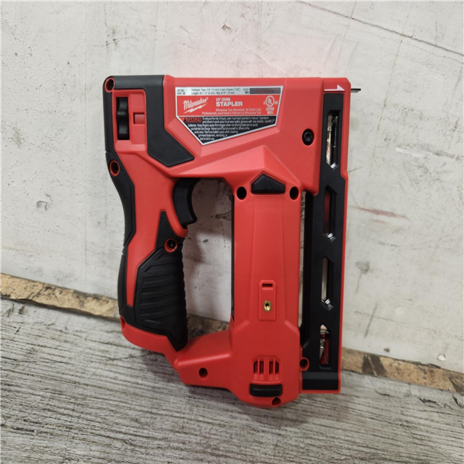 Phoenix Location NEW Milwaukee M12 12-Volt Lithium-Ion Cordless 3/8 in. Crown Stapler (Tool-Only)