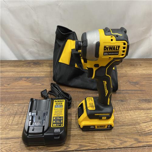 AS IS DEWALT ATOMIC 20V MAX* Brushless Cordless Compact 1/4 in. Impact Driver Kit