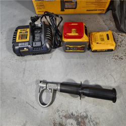 HOUSTON LOCATION - AS-IS DEWALT 20V MAX Cordless Brushless Hammer Drill/Driver 2 Tool Combo Kit with FLEXVOLT ADVANTAGE