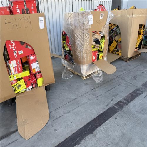 California AS-IS POWER TOOLS Partial Lot (3 Pallets) P-R057034