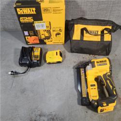 HOUSTON LOCATION - AS-IS DEWALT ATOMIC 20V MAX Lithium Ion Cordless 23 Gauge Pin Nailer Kit with 2.0Ah Battery and Charger