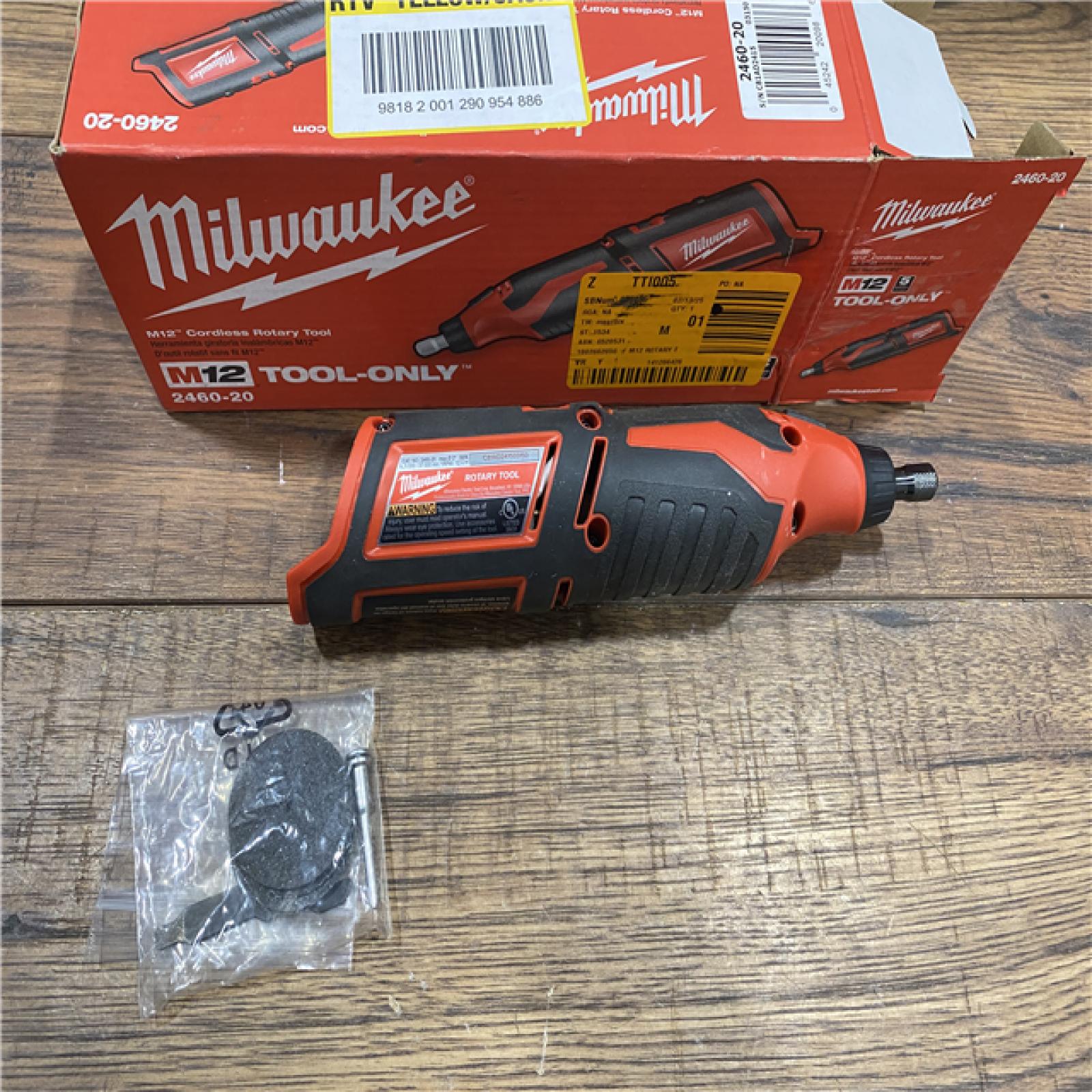 AS IS M12 12V Lithium-Ion Cordless Rotary Tool (Tool-Only)