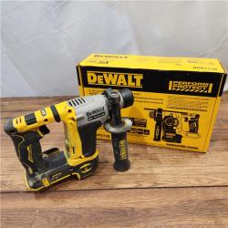 AS-IS DEWALT 20V MAX XR Brushless Cordless 1 in. SDS Plus L-Shape Rotary Hammer (Tool-Only)