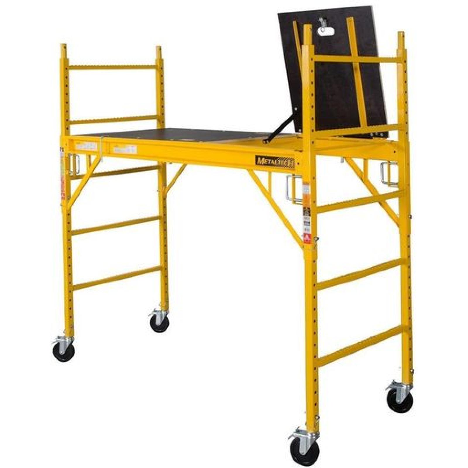 Phoenix Location NEW MetalTech Scaffold 6 Ft. X 6 Ft. 1100 Lb. Load Capacity Foldable Anti Slip Steel I-CISCH1