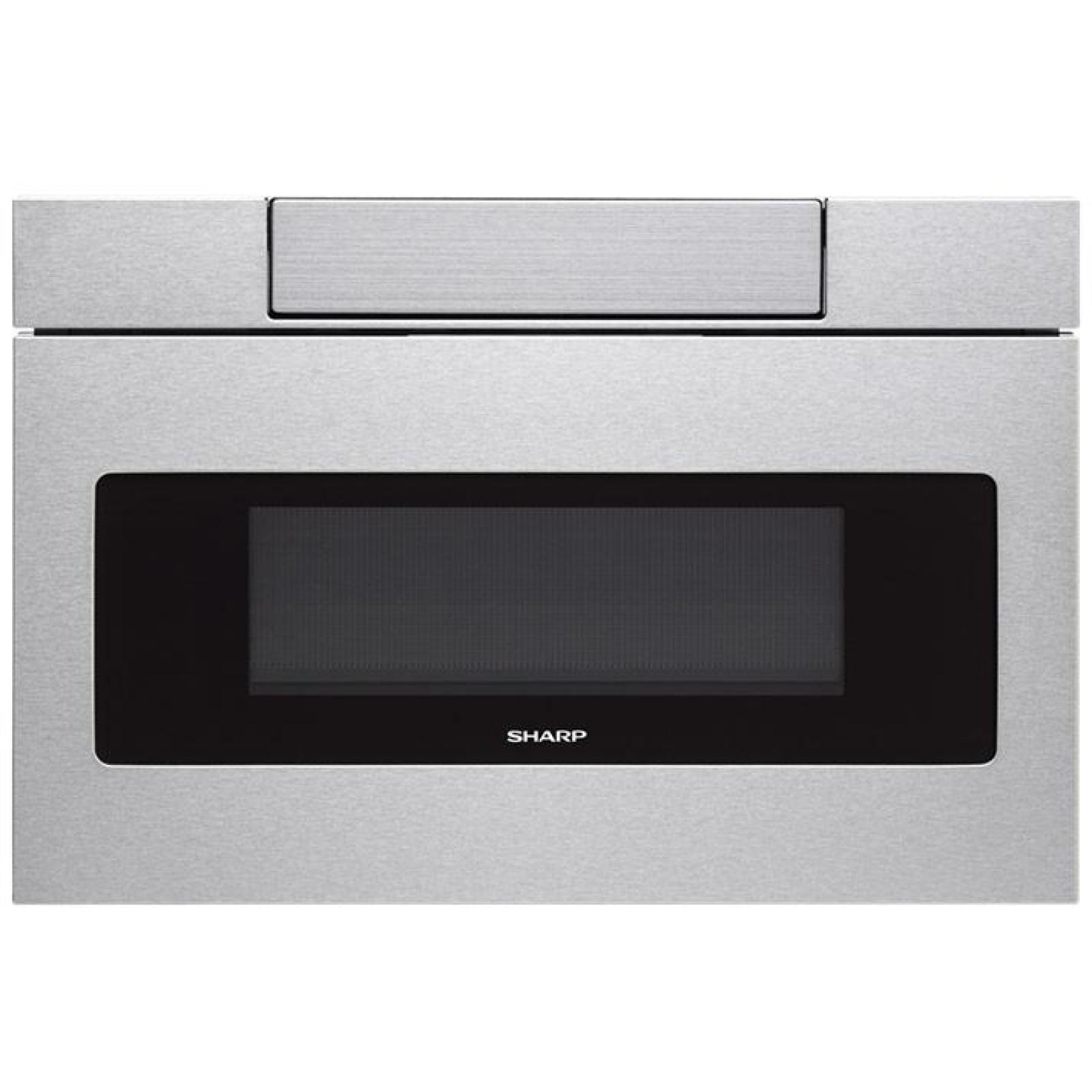 Phoenix Location NEW Sharp SMD2470ASY 24 Microwave Drawer with 1.2 Cu. Ft. Capacity Sensor Cook Automatic Defrost Clock 1000 Watts and Interior Light in Stainless Steel