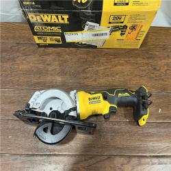 AS-ISDEWALT ATOMIC 20V MAX Cordless Brushless 4-1/2 in. Circular Saw (Tool Only)