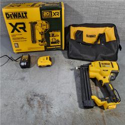 HOUSTON LOCATION - AS-IS DEWALT 20V MAX XR 18 Gauge Brad Nailer Kit