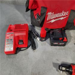 HOUSTON LOCATION - AS-IS M12/M18 12/18V Lithium-Ion Cordless 3/8 in. Ratchet and 1/2 in. High Torque Impact Wrench with Friction Ring Combo Kit