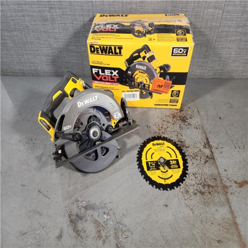 HOUSTON LOCATION - AS-IS DeWALT Flexvolt Max 7-1/4  60V Brushless Circular Saw DCS578B (Bare Tool)