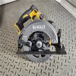 HOUSTON LOCATION - AS-IS DeWALT Flexvolt Max 7-1/4  60V Brushless Circular Saw DCS578B (TOOL ONLY)