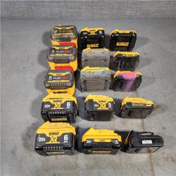 HOUSTON LOCATION - AS-IS DEWALT BATTERY PACK QTY - 15