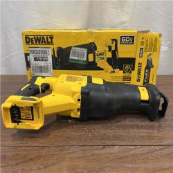 AS-ISDeWalt DCS389B FLEXVOLT 60V MAX Cordless Brushless Reciprocating Saw (Tool-Only)