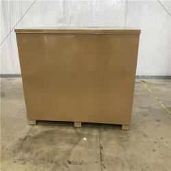 Houston Location - AS-IS Knaack 49in. W x 30in. L x 60in.Steel Jobsite Storage Piano Box