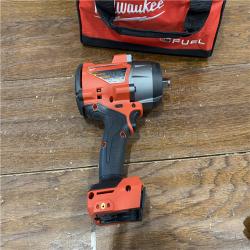 AS-ISMilwaukee M18 1/2 in. Cordless Brushless High Torque Impact Wrench Kit (Battery & Charger)