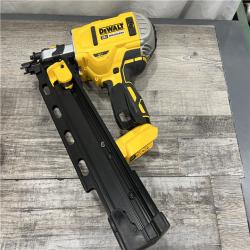 AS-IS DEWALT Plastic Collated Framing Nailer And Charger