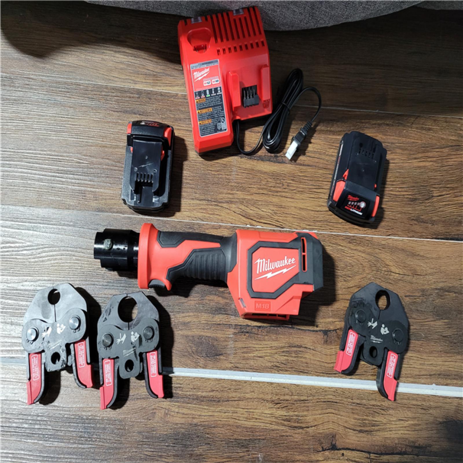 CALIFORNIA AS-IS MILWAUKEE M18 SHORT THROW PRESS TOOL