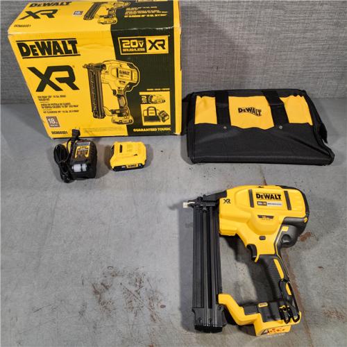 HOUSTON LOCATION - AS-IS DEWALT 20V MAX XR 18 Gauge Brad Nailer Kit