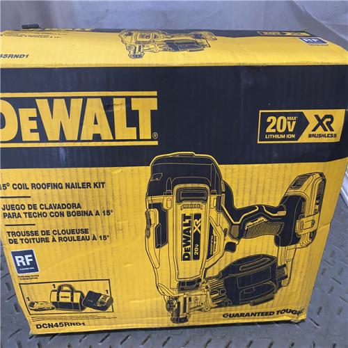 Houston location AS-IS DEWALT Stanley  Black & Decker 2007898 Roofing Nailer Cordless