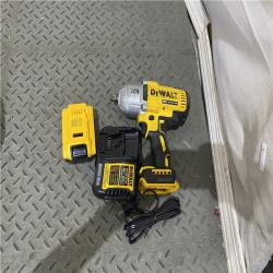 Houston location AS-IS DEWALT 20V MAX* XR 1/2  High Torque Impact Wrench with Hog Ring Anvil