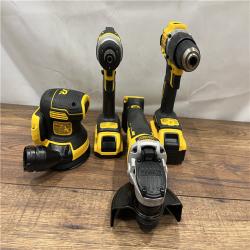 AS IS Dewalt 20-Volt MAX ToughSystem Lithium-Ion 6-Tool Cordless Combo Kit