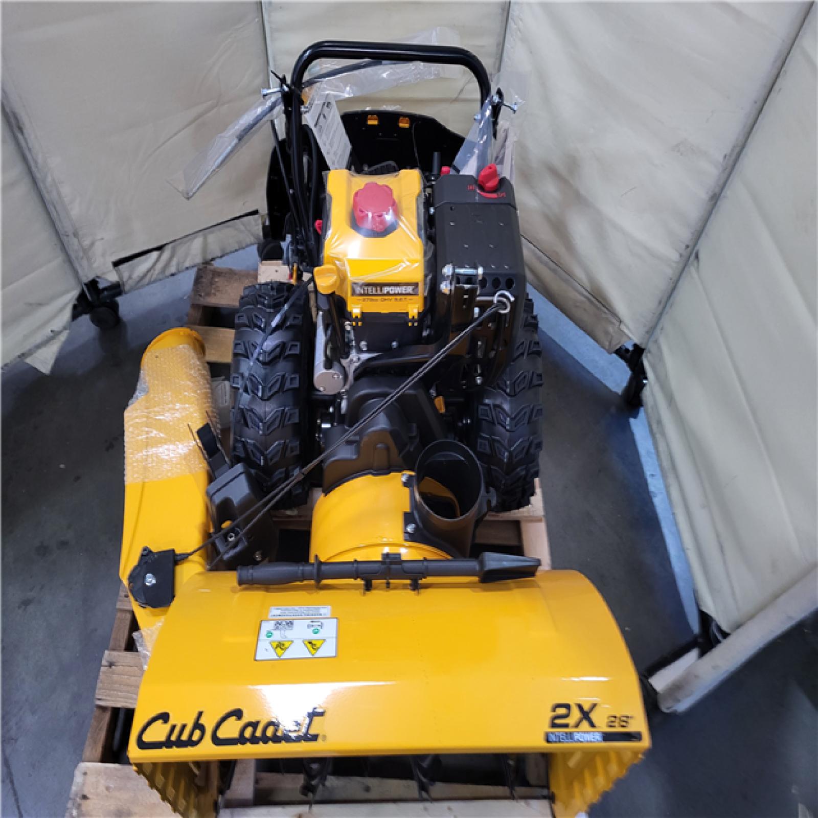 CALIFORNIA AS-IS CUB CADET 2X 28 INTELLIPOWER SNOW BLOWER