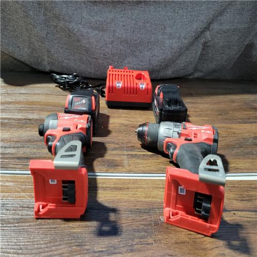 CALIFORNIA AS-IS MILWAUKEE M18 FUEL 2-TOOL COMBO KIT(BATTERIES AND CHARGER INCLUDED)