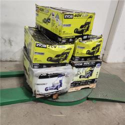 Dallas Location - As-Is Ryobi Lawn Mower Pallet (Lot Of 5)