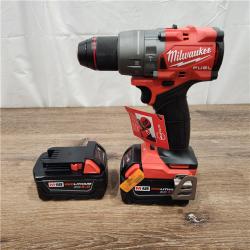 AS-IS M18 FUEL 18V Lithium-Ion Brushless Cordless 1/2 in. Hammer Drill Driver Kit with Two 5.0 Ah Batteries and Hard Case
