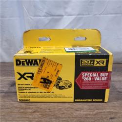 AS-IS DEWALT 20-Volt Maximum XR 5.0 Ah Battery Pack and Charger