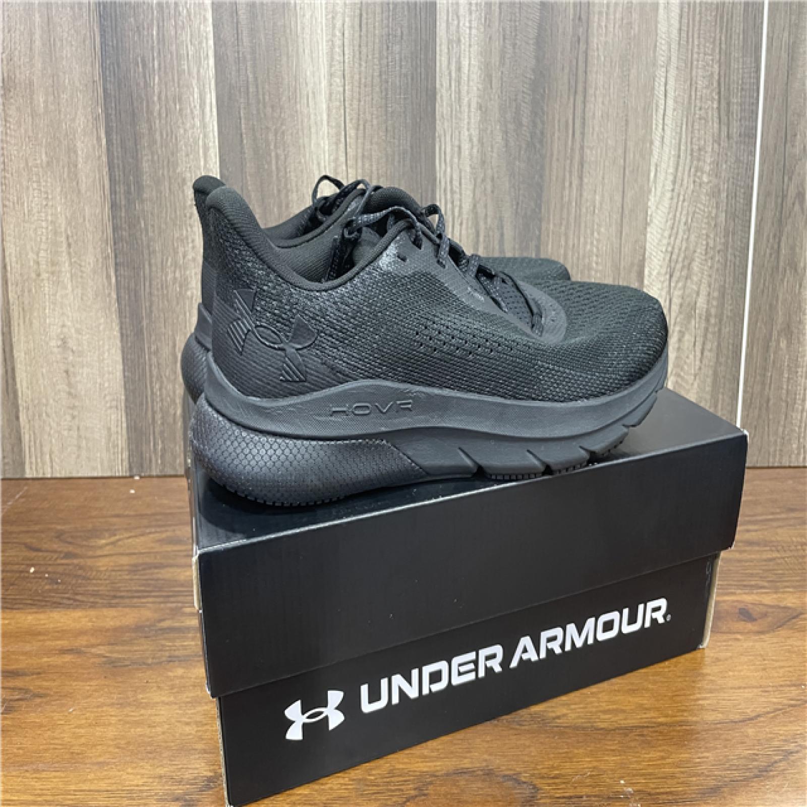 NEW! Under Armour Men's HOVR Turbulence 2 Running Shoes Black/Black 8 - Men's Training at Academy Sports