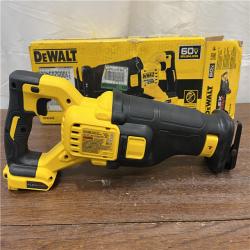 AS-ISDeWalt DCS389B FLEXVOLT 60V MAX Cordless Brushless Reciprocating Saw (Tool-Only)