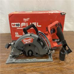 AS-IS Milwaukee 2830-20 Rear Handle Circular Saw M18 FUEL 7-1/4  Cordless Brushless Tool Only